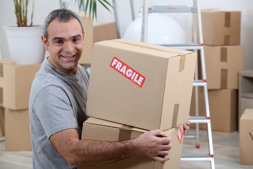Man with van removal service in Catford helping with a local move