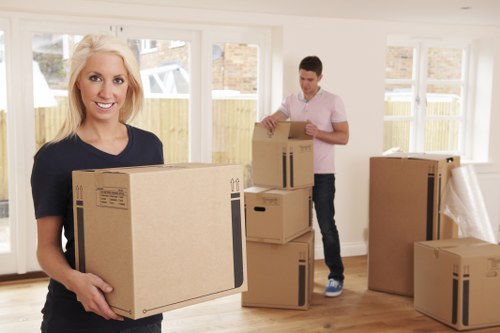 Moving team helping with a home removal in Catford