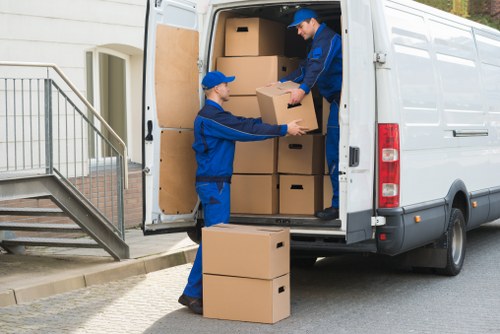 Local removal service supporting a house or office move in Catford