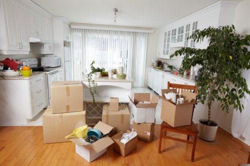 Handling office furniture and technology during a Catford move