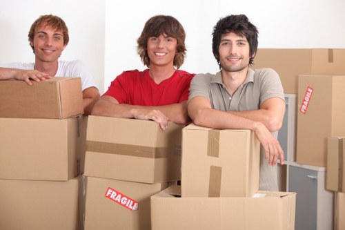 Commercial furniture pick-up for offices and shops in Catford