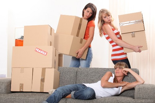 Van service helping with flat moves and tight access in Catford