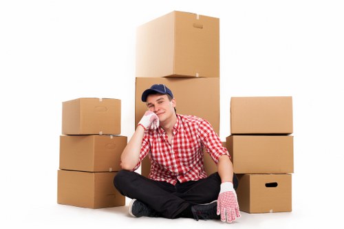 Commercial removals support for a business move in Catford